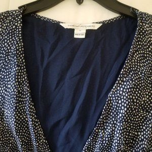 DVF polka dot dress